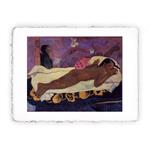 Stampa di Gauguin Manau tupapau. Lo spirito dei morti veglia, Miniartprint - cm 17x11