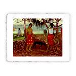 Stampa di Paul Gauguin I Raro te Oviri. Sotto i pandani 1891, Miniartprint - cm 17x11