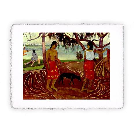 Stampa di Paul Gauguin I Raro te Oviri. Sotto i pandani 1891, Folio - cm 20x30