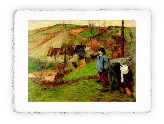 Stampa d''arte di Paul Gauguin Piccolo pastore bretone, Original - cm 30x40