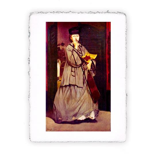 Stampa d''arte di Édouard Manet - La cantante di strada 1862, Grande - cm  40x50 - Pitteikon - Idee regalo | IBS