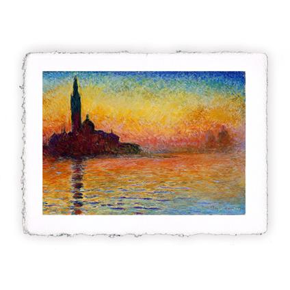 Stampa di Claude Monet San Giorgio Maggiore al crepuscolo, Magnifica -  cm 50x70