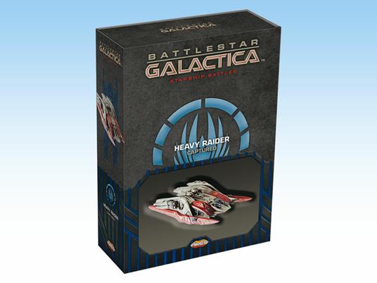 Battlestar Galactica. Wave II. Cyclon Heavy Raider (Catturato). Gioco da  tavolo - Tesla Games - Giochi di ruolo e strategia - Giocattoli | IBS