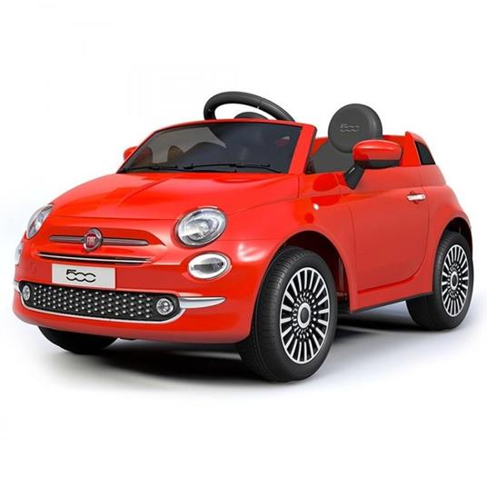 Auto Elettrica Per Bambini Fiat 500 New Rossa R/C 12v, 2 Motori, Ing.Mp3,  Led Clb/As236 - Colibrì - Giochi all'aperto - Giocattoli | IBS