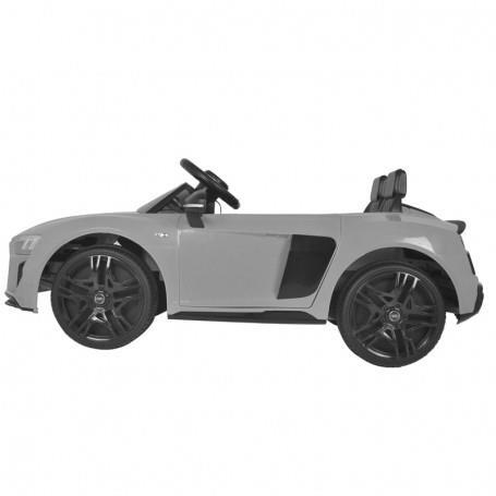 Auto Elettrica Per Bambini Audi R8 Spyder Bianco Ibis 12V Con R/C 2.4 Ghz, Mp3, Luici E Suoni Clb - 2