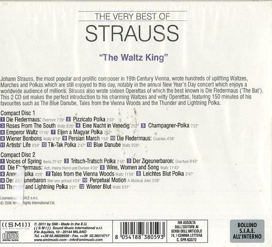 The Very Best of - CD Audio di Johann Strauss - 2