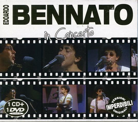 In Concerto - CD Audio + DVD di Edoardo Bennato