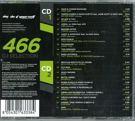 DJ Selection 466 - CD Audio - 2