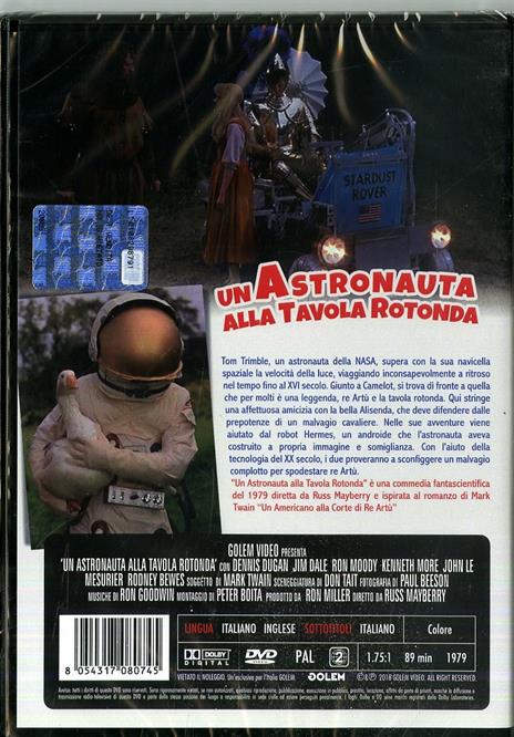Un astronauta alla tavola rotonda (DVD) di Russ Mayberry - DVD - 2