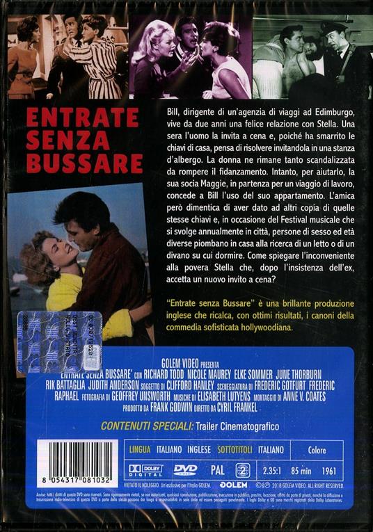 Entrate senza bussare di Cyril Frankel - DVD - 2