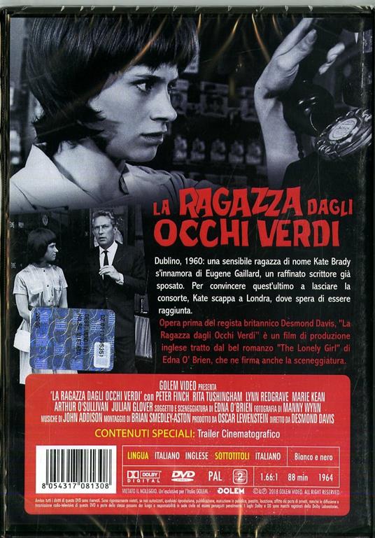 La Ragazza dagli occhi verdi di Desmond Davis - DVD - 2