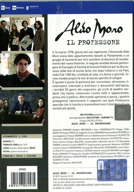 Aldo Moro - Il Professore (DVD) di Francesco Micciche' - DVD - 2