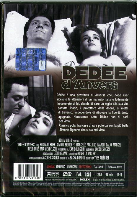 Dedee D'Anvers (DVD) di Yves Allegret - DVD - 3