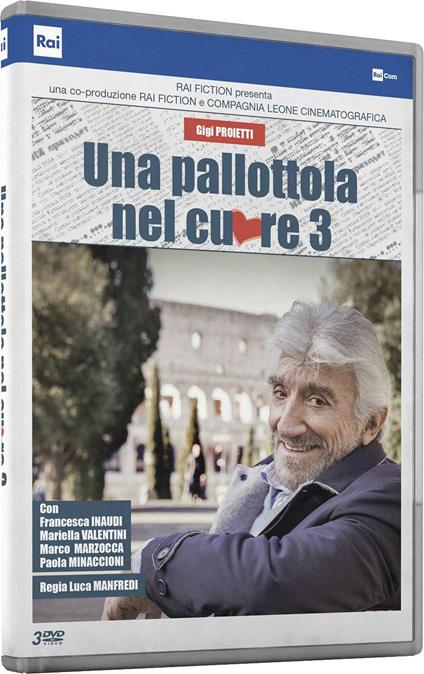 Una pallottola nel cuore Stagione 3. Serie TV ita (3 DVD) di Luca Manfredi - DVD