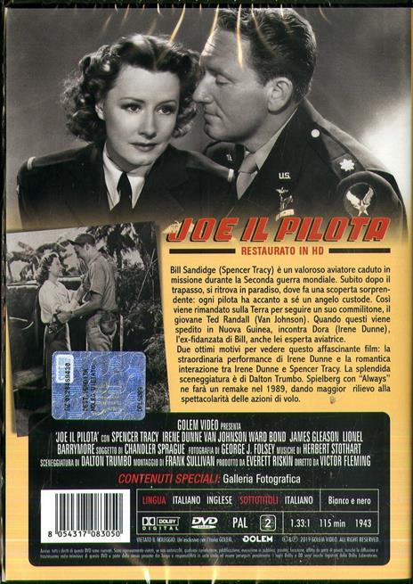 Joe il pilota. Restaurato in HD (DVD) di Victor Fleming - DVD - 2