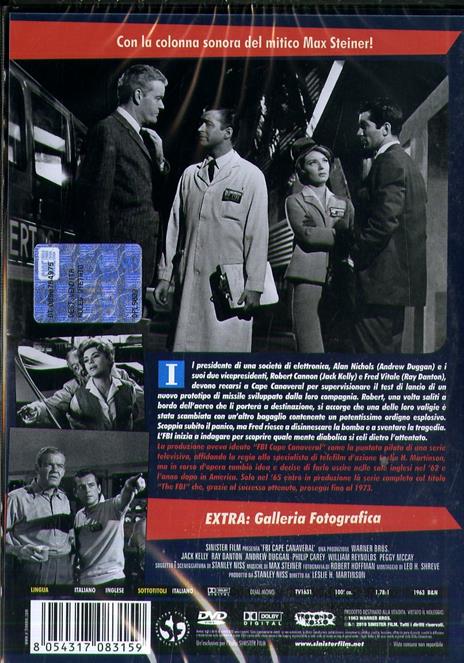 F.B.I. Cape Canaveral (DVD) di Leslie H. Martinson - DVD - 2