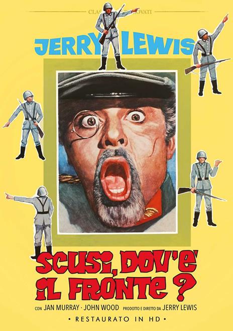 Scusi, dov'è il fronte? Restaurato in HD (DVD) di Jerry Lewis - DVD