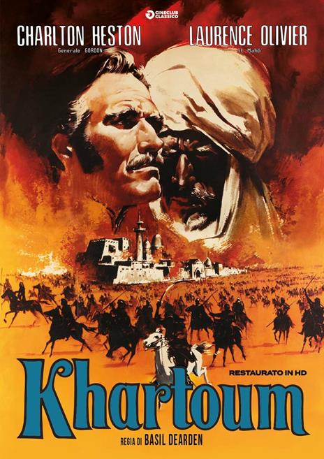 Khartoum. Restaurato in HD (DVD) di Basil Dearden - DVD