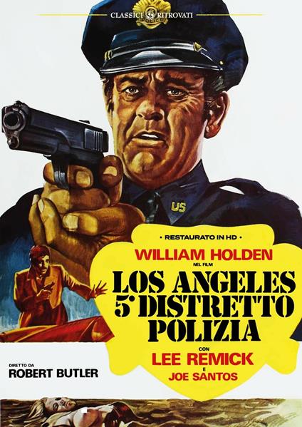 Los Angeles quinto distretto di polizia. Restaurato in HD (DVD) di Robert Butler - DVD