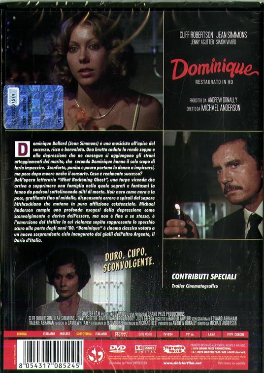 Dominique. Restaurato in HD (DVD) di Michael Anderson - DVD - 2