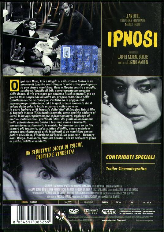Ipnosi (DVD) di Eugenio Martin - DVD - 2