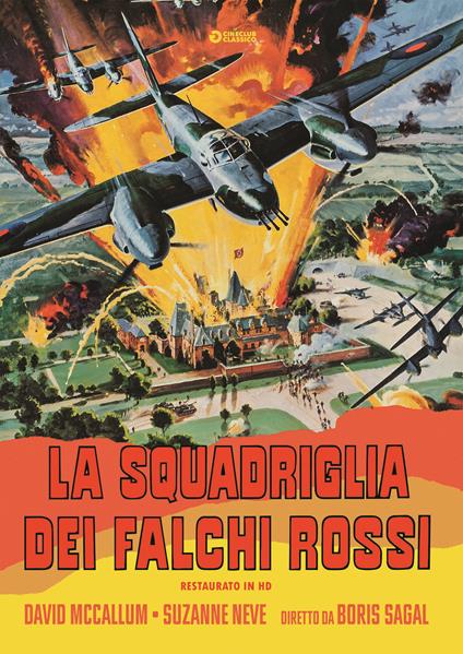 La squadriglia dei falchi rossi (DVD) di Boris Sagal - DVD