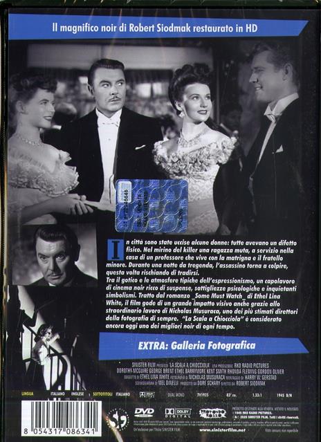 La scala a chiocciola (DVD restaurato in HD) di Robert Siodmak - DVD - 2