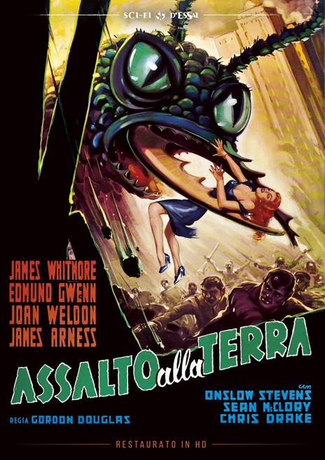 Assalto alla terra. Restaurato in HD (DVD) di Gordon Douglas - DVD