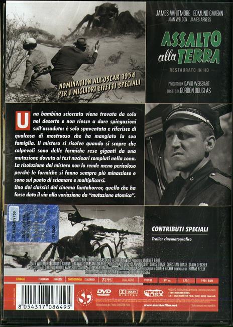 Assalto alla terra. Restaurato in HD (DVD) di Gordon Douglas - DVD - 2