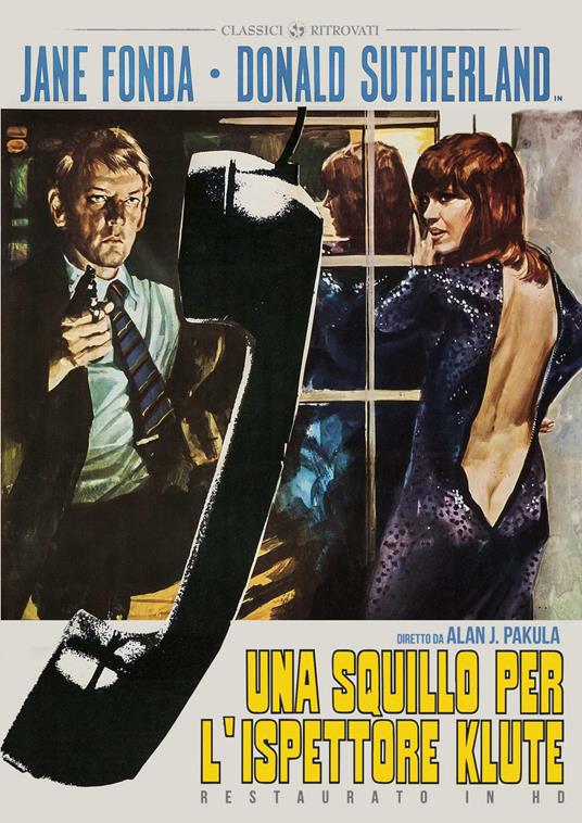 Una squillo per l'ispettore Klute. Restaurato in HD (DVD) di Alan J. Pakula - DVD