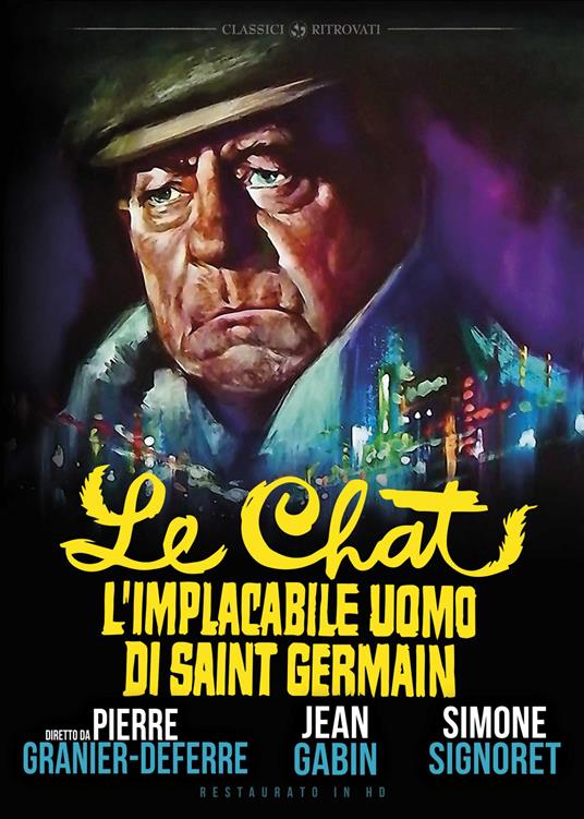 Le chat. L'implacabile uomo di Saint Germain (DVD) di Pierre Granier-Deferre - DVD