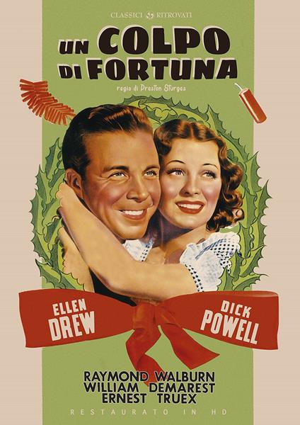 Un colpo di fortuna. Restaurato in HD (DVD) di Preston Sturges - DVD