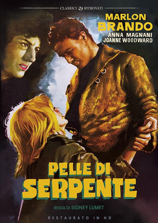 Pelle di serpente. Restaurato in HD (DVD) di Sidney Lumet - DVD