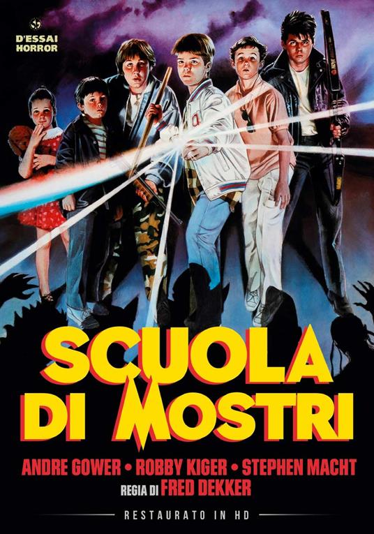 Scuola di mostri. Restaurato in HD (DVD) di Fred Dekker - DVD