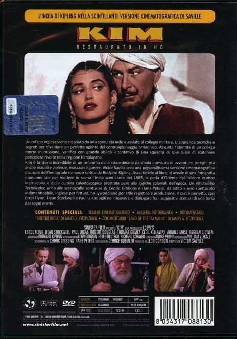 Kim. Restaurato in HD (DVD) di Victor Saville - DVD - 2