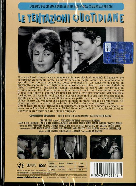 Le tentazioni quotidiane (DVD) di Julien Duvivier - DVD - 2