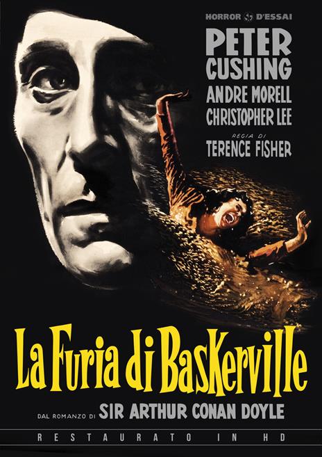 La furia dei Baskerville. Restaurato in HD (DVD) di Terence Fisher - DVD