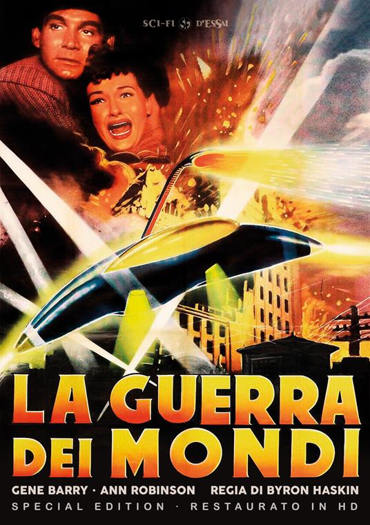 La guerra dei mondi (1952). Restaurato in HD. Special Edition con Poster (DVD) di Byron Haskin - DVD