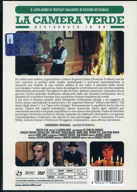 La camera verde. Restaurato in HD (DVD) di François Truffaut - DVD - 2