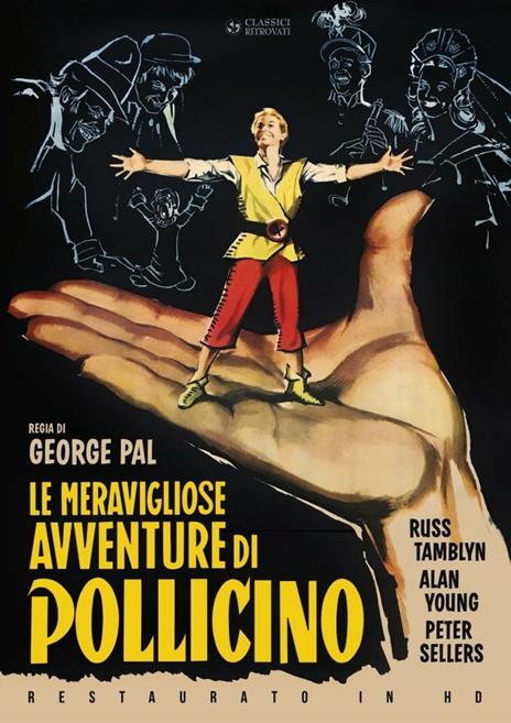 Le meravigliose avventure di Pollicino (DVD) di George Pal - DVD