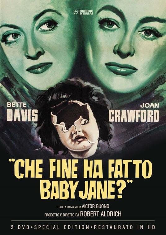 Che fine ha fatto Baby Jane? Restaurato in HD (2 DVD) di Robert Aldrich - DVD