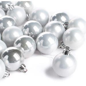 Confezione 54 Palline Di Natale Silver 6 Cm - 3