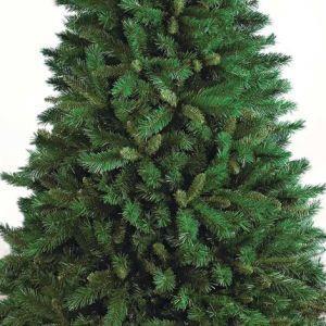 Albero Di Natale 120Cm New Tiffany Super Folto 326 Rami Pino Verde Base A Croce - 3