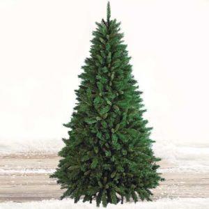 Albero Di Natale 120Cm New Tiffany Super Folto 326 Rami Pino Verde Base A Croce - 4