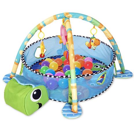 Palestrina Box Tappeto Neonato Bambino Tartaruga Fitch Baby Con Recinto Palline