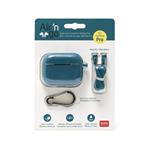 Custodia Airpod PRO Legami con cordino Blu petrolio