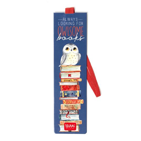 Segnalibro Legami con elastico Owl Books. Gufo - Always looking for owlsome  books - Legami - Idee regalo | IBS