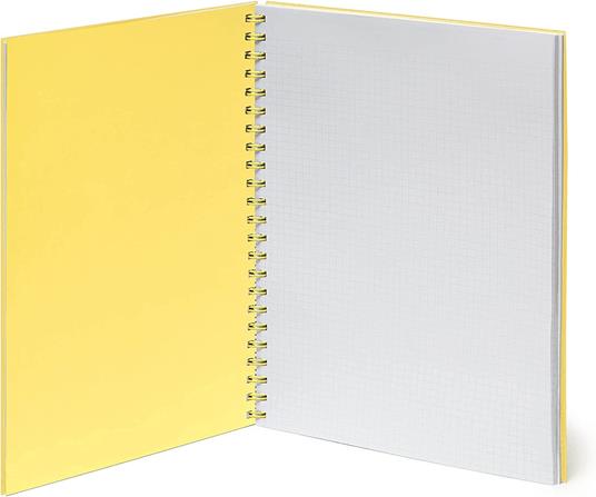 Legami A4NOTS0043, Quaderno 3 in 1 Spiralato, A4, Maxi, 22 x 29,5 cm, Carta Bianca, 204 Pagine Staccabili - 4