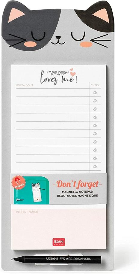 Magn. Notepad With 60 Sheets - Don'T Forget - Panda - 6