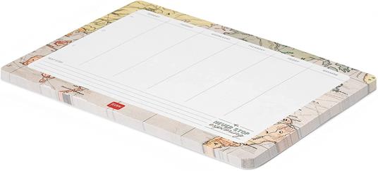 Legami - Tappetino per il Mouse in Carta e Block-Notes, 25x17 cm, 55 Fogli  Staccabili, Carta certificata FSC - Legami - Cartoleria e scuola